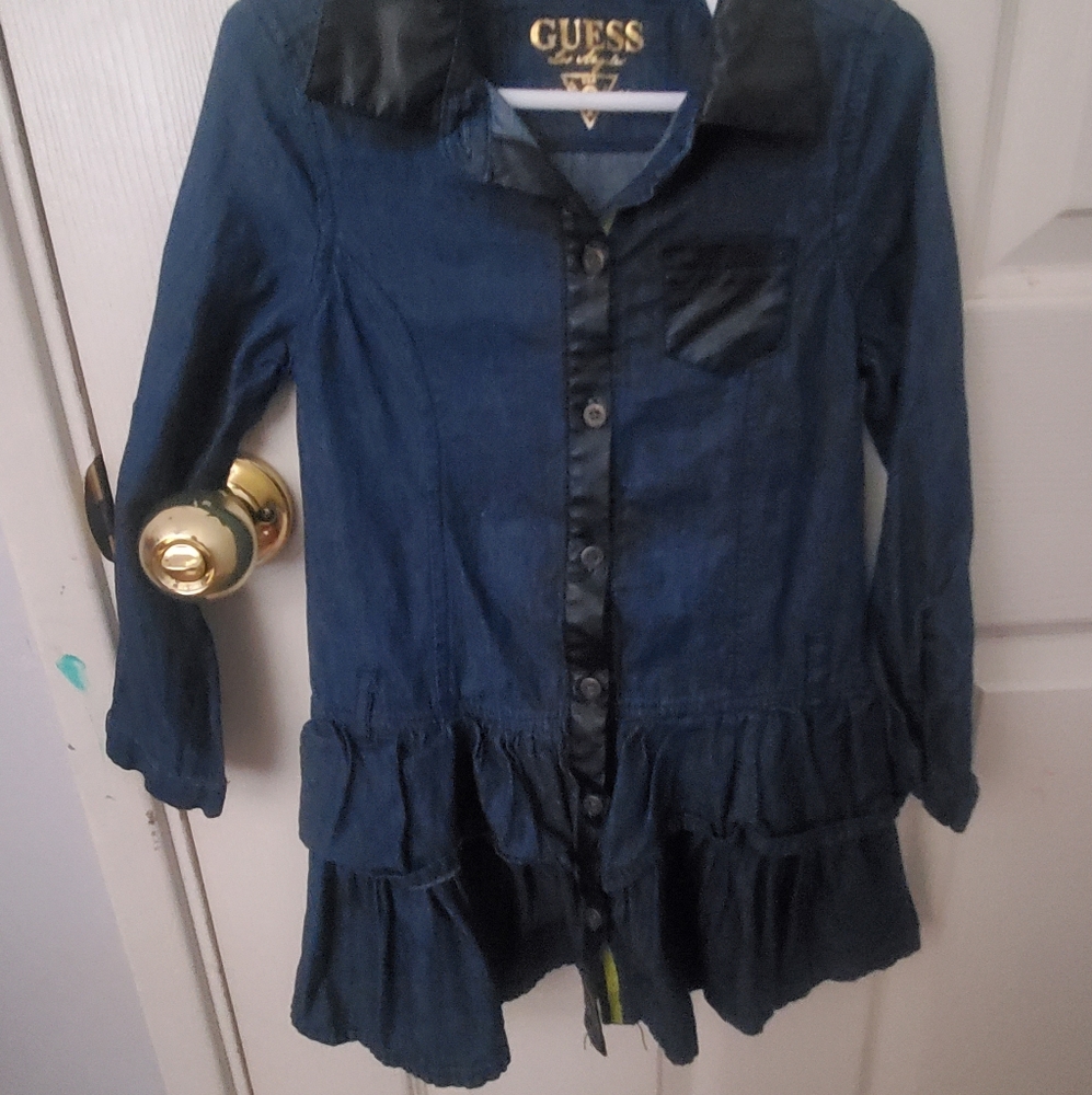 Guess dark denim dress